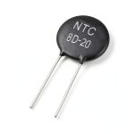 uxcell NTC Thermistor Resistors 8D-20 6A 8Ω Inrush Current Limiter-0