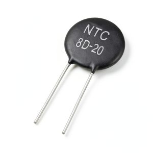 uxcell NTC Thermistor Resistors 8D-20 6A 8Ω Inrush Current Limiter-0
