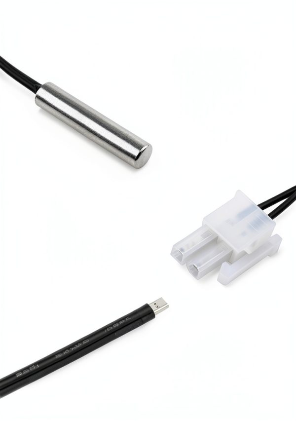 ​2188819 Refrigerator Thermistor Sensor, Compatible with Whirlpool, KitchenAid, Kenmore&Maytag, Replacement for 1057763/2216113/AH968736 in MSF21/MSF25 Series Fridges​-2