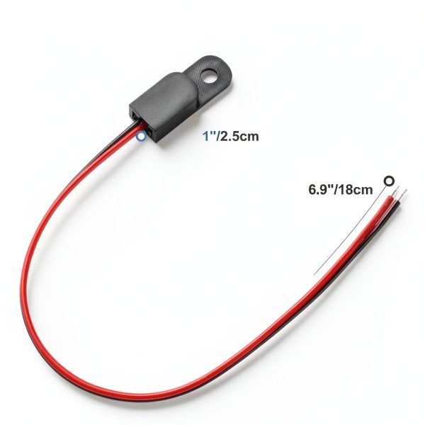 297018400 Fridge Sensors, Freezer Temperature Sensor Compatible with Freezer Thermistor Electrolux Frigidaire Fridge, Replace# 25314772100, PS977306 1064363 7297018400 AH977306 EA977306-5