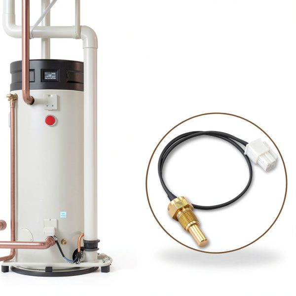 Thermistor Chamber Sensor Replacement Compatible with Rheem AP19299 Ultra Low Nox Tankless Water Heaters, Temperature Sensor Water Heater Parts Compatible with Rheem Heat Pumps-2