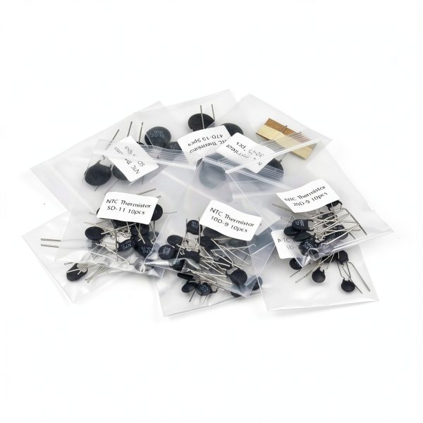 NTC Thermistor Resistors 10 Values 81 PCS Inrush Current Limiter Temperature Sensors Assorted Kit Assortment(3D-25,5D-7,5D-9,5D-11,5D-15,8D-9,10D-9,10D-11,20D-9,47D-15)-4