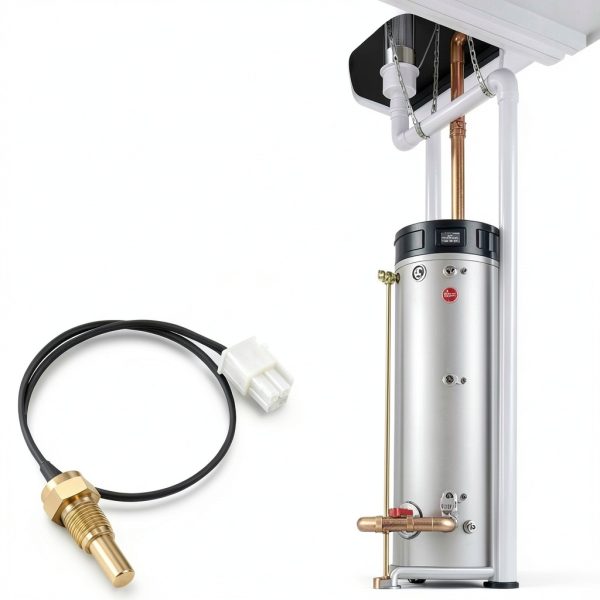 Thermistor Chamber Sensor Replacement Compatible with Rheem AP19299 Ultra Low Nox Tankless Water Heaters, Temperature Sensor Water Heater Parts Compatible with Rheem Heat Pumps-3
