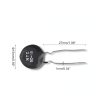 MECCANIXITY 10 Pcs NTC 5D-15 5 Ohm MF72 Power Direct Heat Type Negative Temperature Coefficient Thermistor Temperature Sensors-1