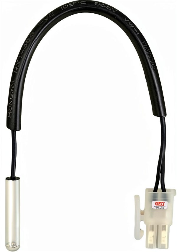 W10384183 Refrigerator Thermistor, Temperature Sensor Replacement Compatible with Whirlpool, Kenmore Refrigerators, Replaces WPW10384183, 2118228, AP6020677, PS11753996, EAP11753996-1 Year Warranty-0