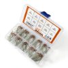 10 Values MF58 NTC Thermistor 200pcs 1K 2K 5K 10K 20K 50K 100K 200K 500K 1M Ohm Thermistors Resistors 3950B 1% Temperature Sensors-5