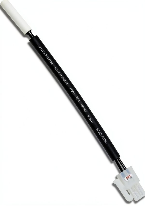 W10384183 Refrigerator Thermistor, Temperature Sensor Replacement Compatible with Whirlpool, Kenmore Refrigerators, Replaces WPW10384183, 2118228, AP6020677, PS11753996, EAP11753996-1 Year Warranty-1