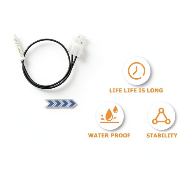 W11438736 Fridge Thermistor 2 Pack DZBQ- Fits Whirlpool Maytag Amana-3