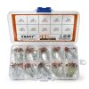 10 Values MF58 NTC Thermistor 200pcs 1K 2K 5K 10K 20K 50K 100K 200K 500K 1M Ohm Thermistors Resistors 3950B 1% Temperature Sensors-0