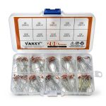 10 Values MF58 NTC Thermistor 200pcs 1K 2K 5K 10K 20K 50K 100K 200K 500K 1M Ohm Thermistors Resistors 3950B 1% Temperature Sensors-0