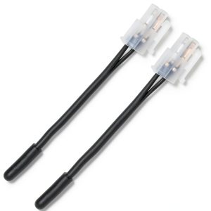 2188820 WP2188820 Fridge Thermistor - Compatible with Whirlpool, Kenmore, KitchenAid, Maytag, Jenn-Air Refrigerators - Temperature Sensor Replacement (2-Pack)-0